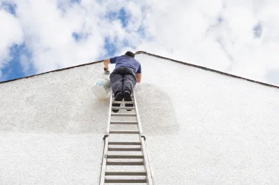 Peinture extérieure à Lordat — façades et ravalement
